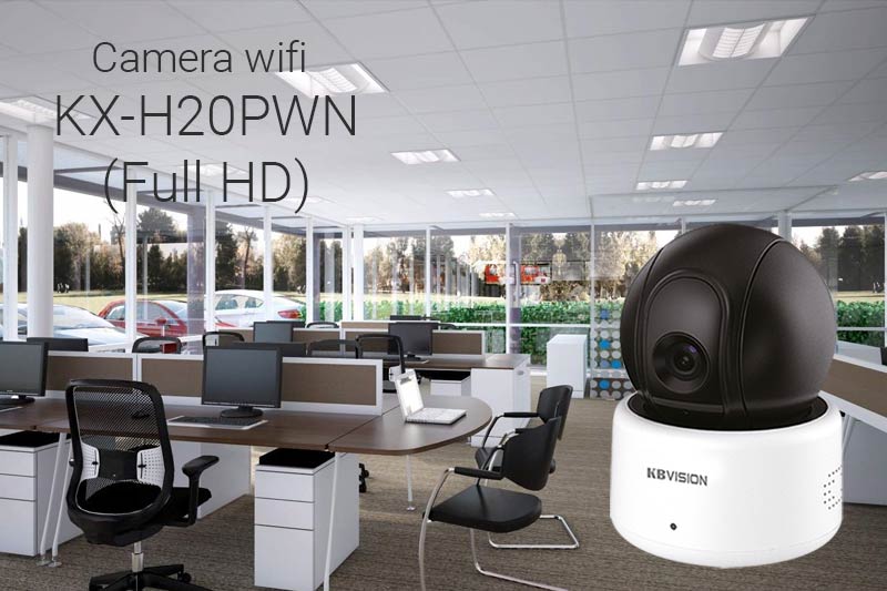 Camera wifi Full HD KBVision KX-H20PWN cho gia đình văn phòng shop