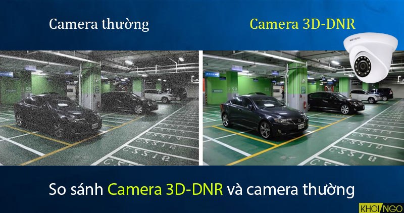 So sánh giữa Camera IP KBVision KX-3002N 3D-DNR và camera thông thường