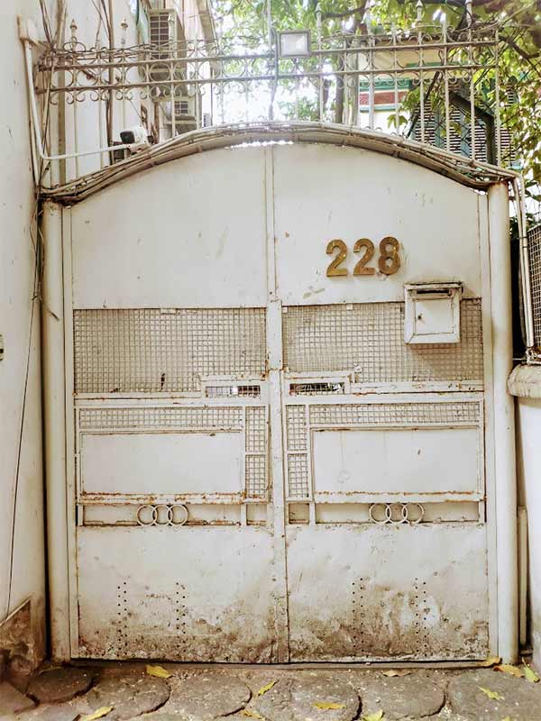 Camera cổng biệt thự 228 Điện Biên Phủ