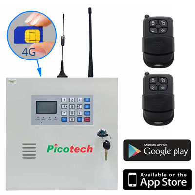 Hệ thống báo động có dây PICOTECH PCA-959GSM dùng SIM